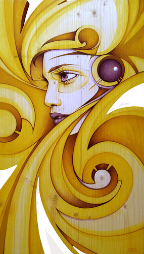 Mosepeinture Yellowstorm